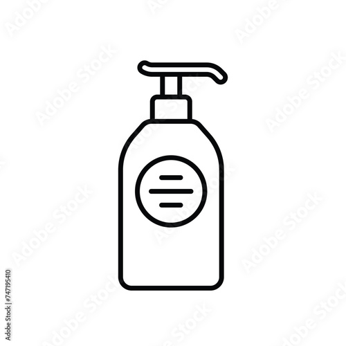 Lotion  icon vector stock illustration