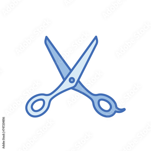 Scissors icon vector stock illustration