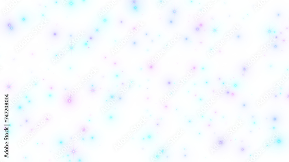 PNG neon stars colorful lights, shiny and glowing stars design element, glitter on transparent background