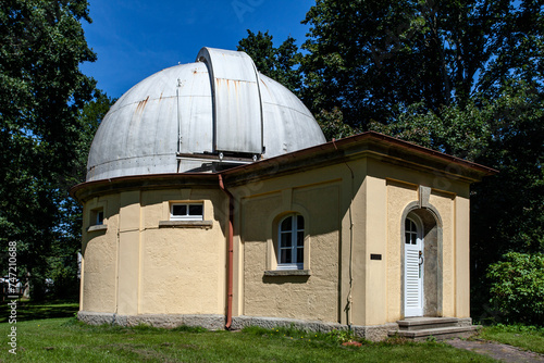 Detail of the Astronomical Observatory at Hamburg Bergedorf photo