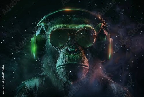 Gorilla Groove Monkey Music Monthly Generative AI © Bipul Kumar