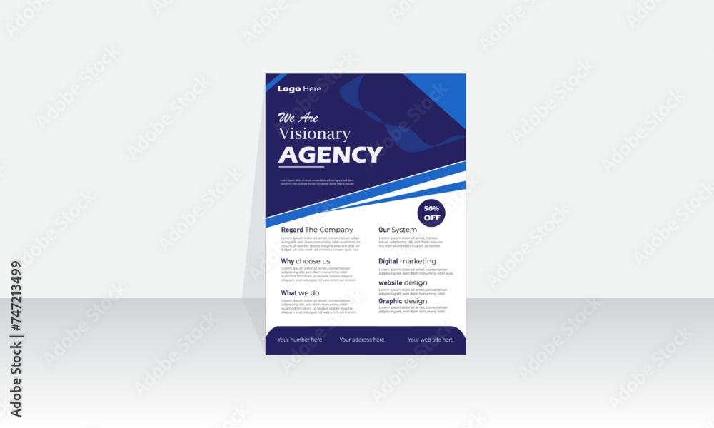 Modern corporate Flyer design. Modern corporate Flyer design.