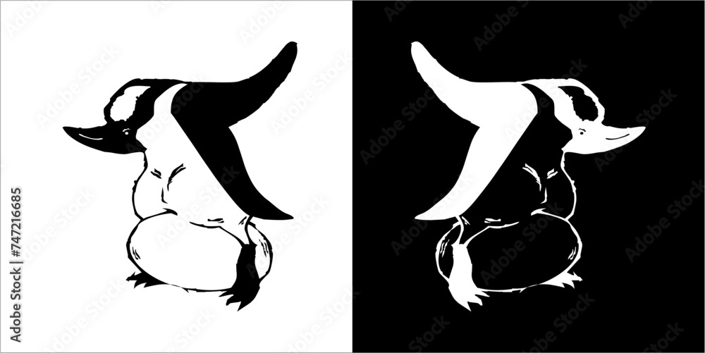 Illustration vector graphics of AnimalComedian icon