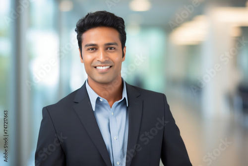 Portrait of a professional man, businessman ceo, Generative AI