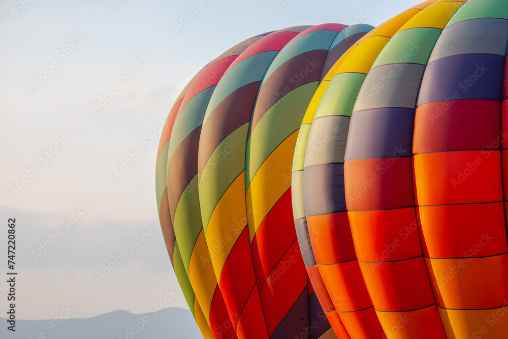 Obraz premium Hot air balloons in Wytheville, VA