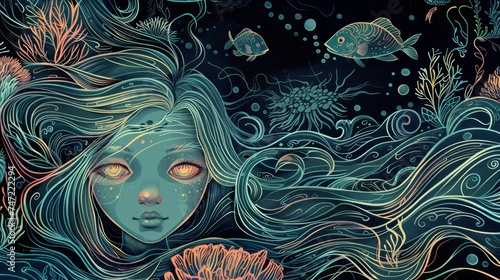 Artistic illustration of an...