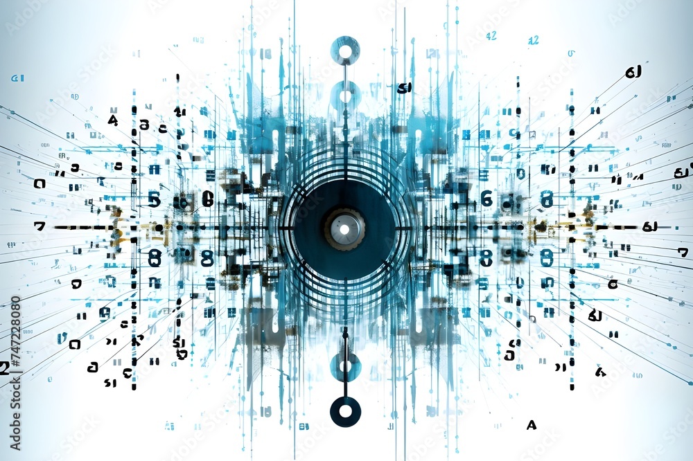Obraz premium Securing Tomorrow: Exploring the Frontiers of Quantum Cryptography