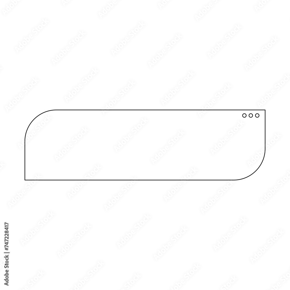 Minimal frame element for decorative greeting card, invitation or template Minimal frame element for decorative greeting card, invitation or template