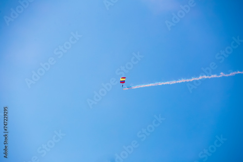 parachute Fly in Sri Lanka.