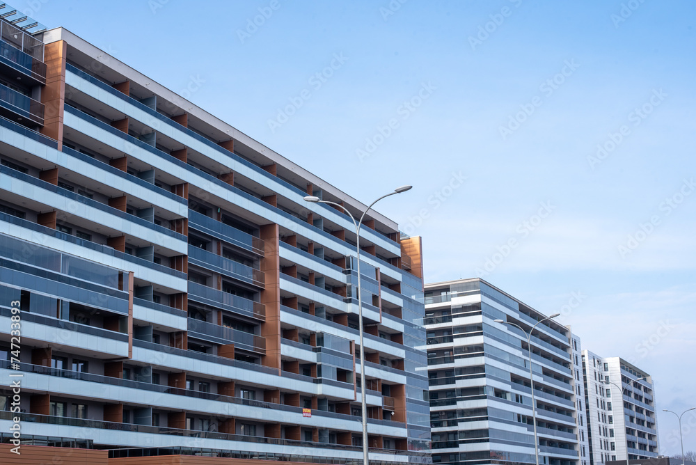 Modern Glass Building in Europe Modern Glass Building in Europe