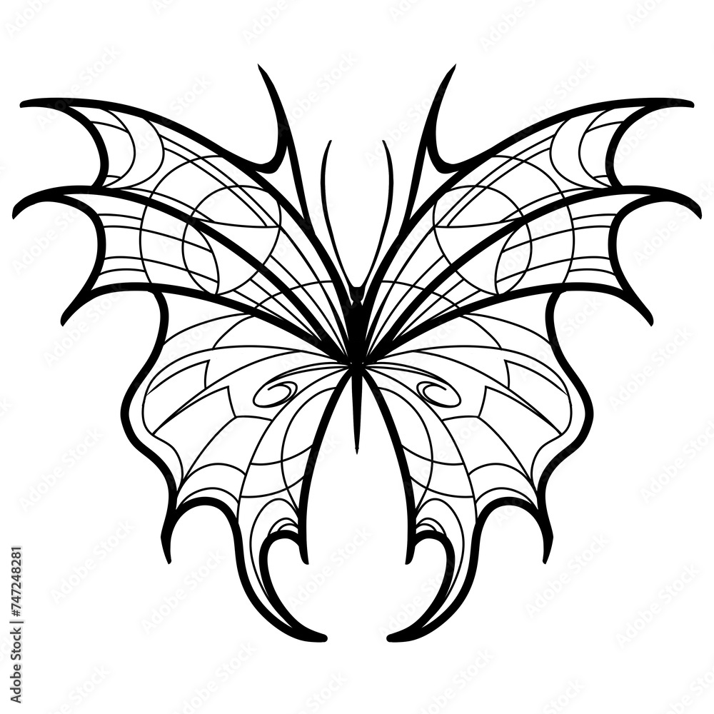 Set of elements Neo tribal tattoo butterfly shape modern acid graphic design clip art gothic flame emo goth 2000s Aesthetic style y2k wings ink black and white agressive line graphic ornamental doodle Set of elements Neo tribal tattoo butterfly shape modern acid graphic design clip art gothic flame emo goth 2000s Aesthetic style y2k wings ink black and white agressive line graphic ornamental doodle