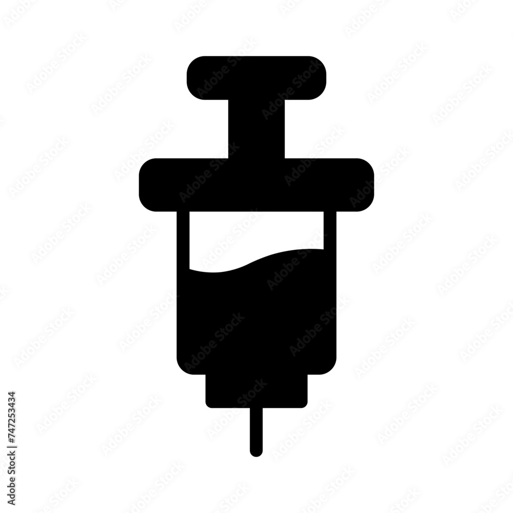 Cosmetics Injection Tender Glyph Icon Cosmetics Injection Tender Glyph Icon