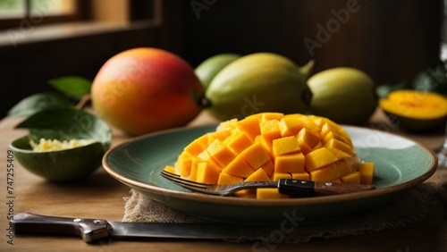 cake on a plate
