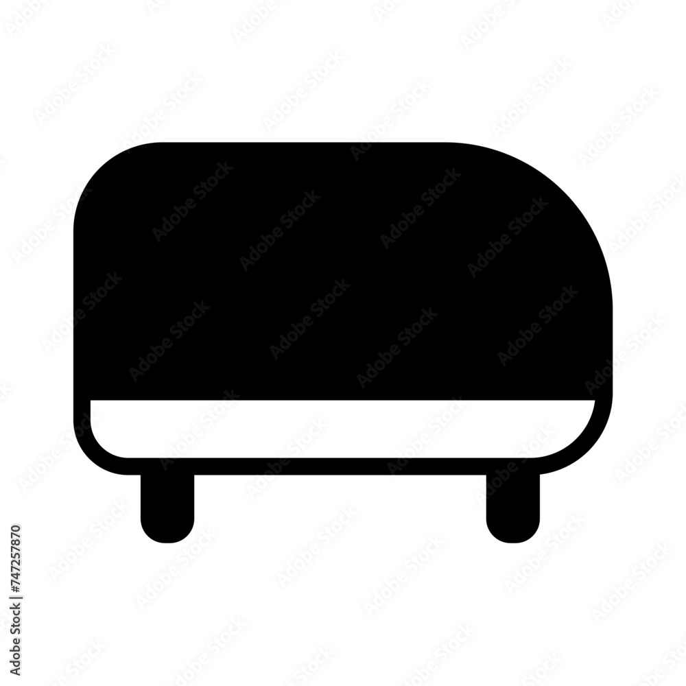 Car Roof Box Glyph Icon Car Roof Box Glyph Icon
