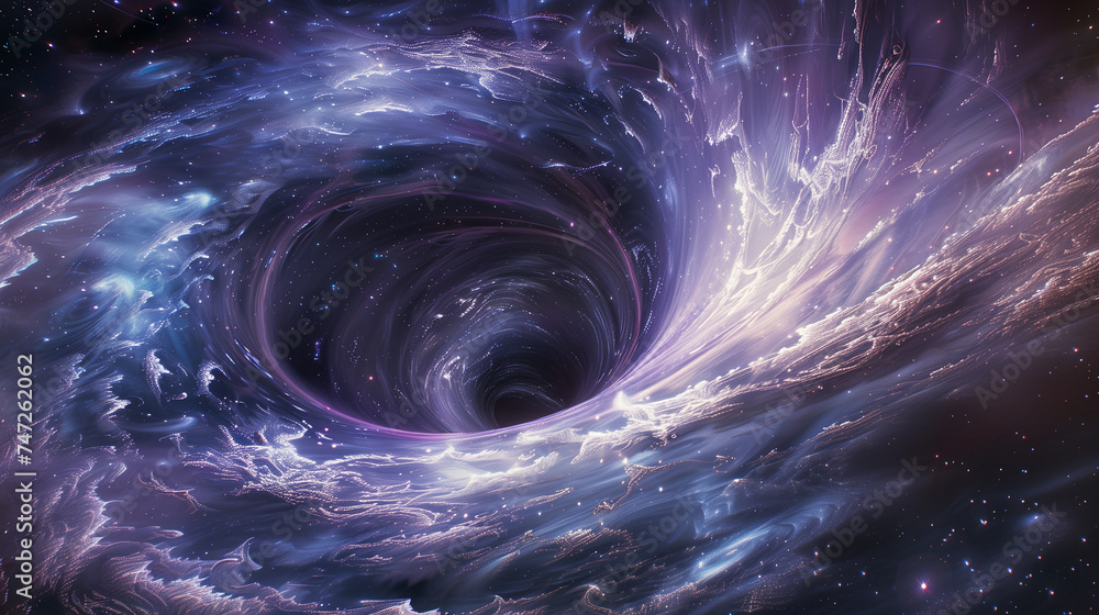 Vortex in the Cosmos: Spiral Galaxy and Starlight Vortex in the Cosmos: Spiral Galaxy and Starlight