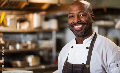 Chef's Delight: Smiling in the Kitchen