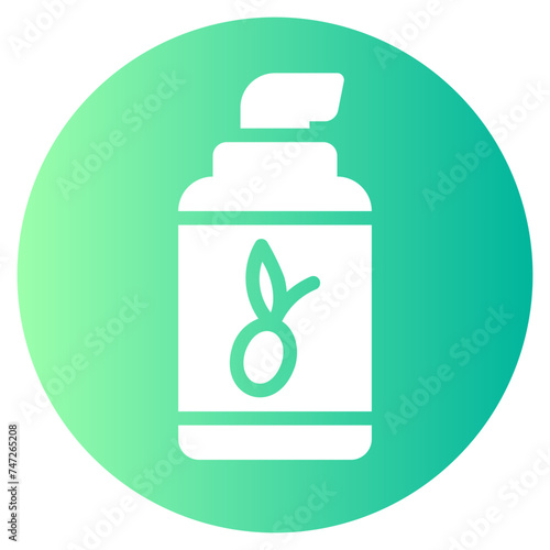 shampoo gradient icon