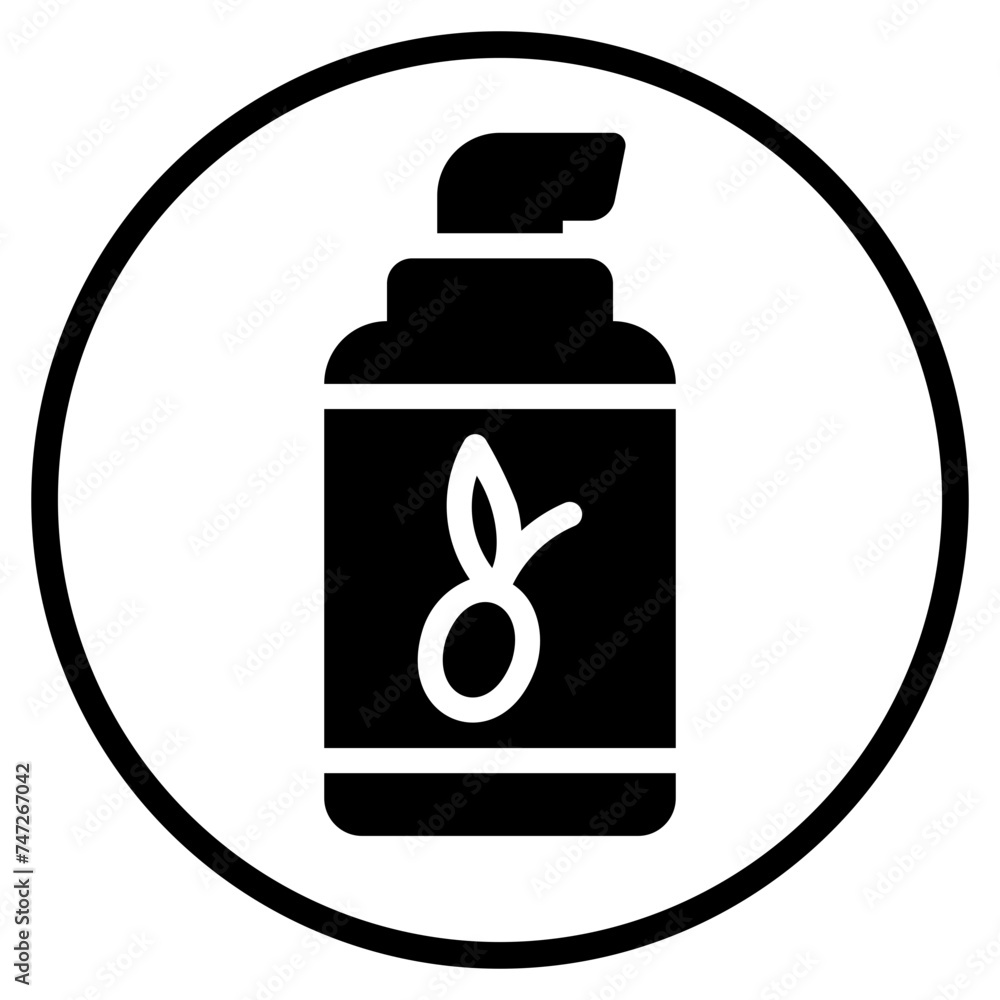 shampoo glyph icon shampoo glyph icon