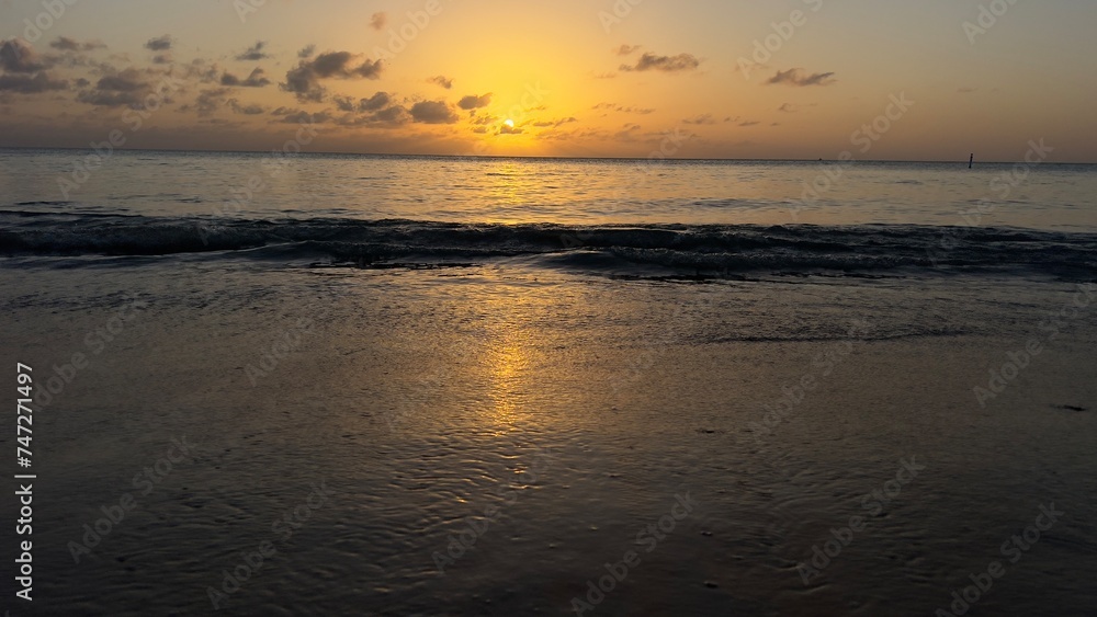 Sunset at Combate Beach Cabo Rojo, P.R.