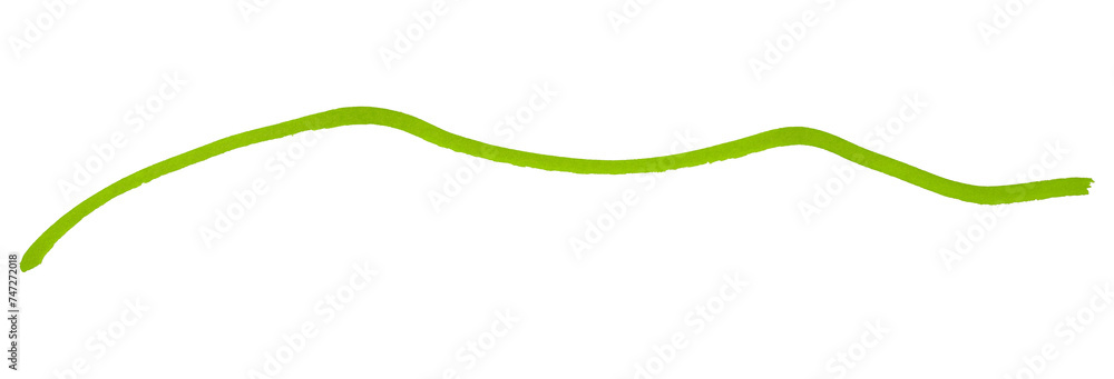 Green stroke brush isolated on transparent background. Green stroke brush isolated on transparent background.