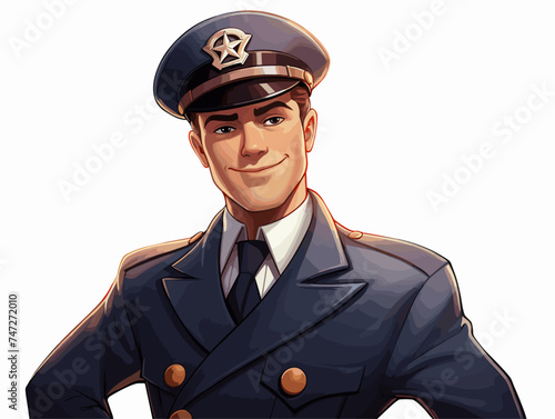 portrait of a police officer