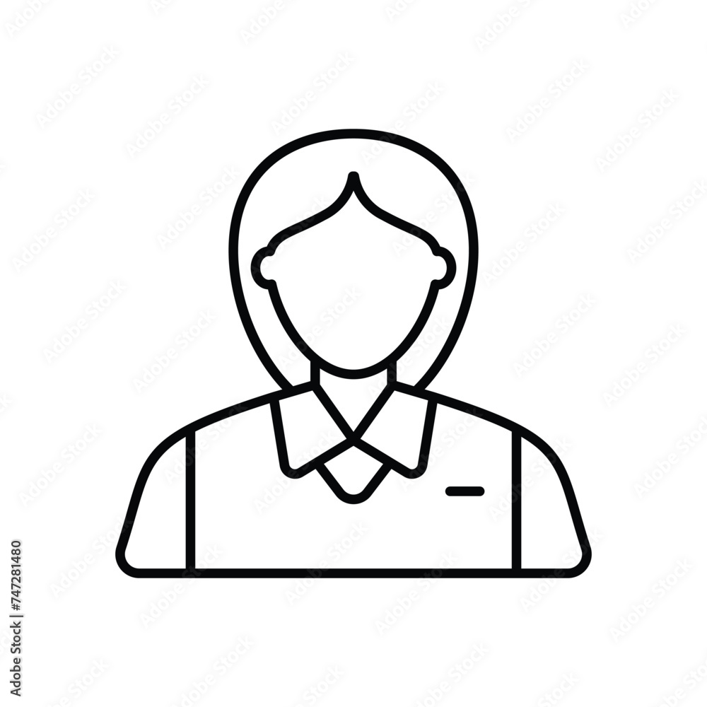 Cashier icon vector stock illustration Cashier icon vector stock illustration