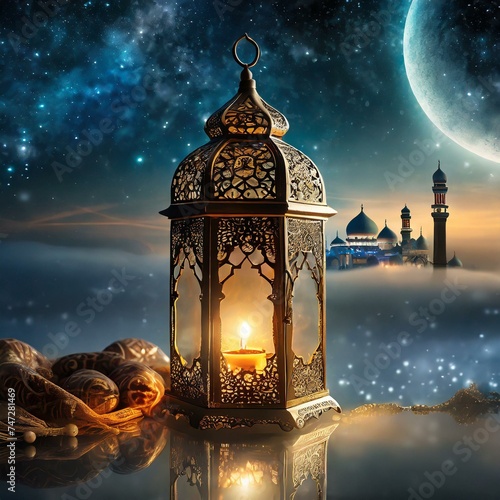 Ramadan lantern  photo