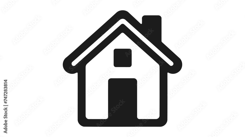 house icon vector illustration on white background