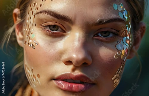 Effortless Beauty: Portrait of a Woman