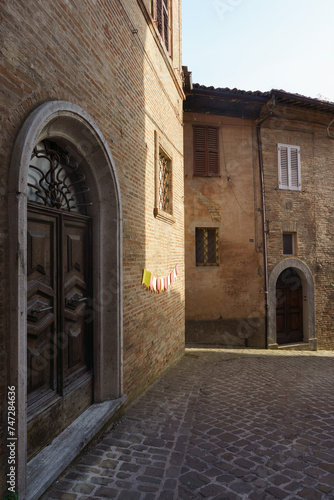 Fototapeta Naklejka Na Ścianę i Meble -  Amandola, historic town in Marche, Italy