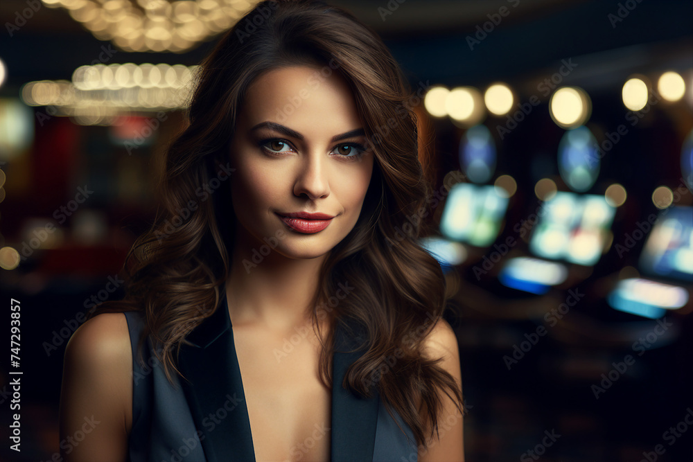 Luxurious restaurant casino las vegas vip night Generative AI poker slots cards roulette players gamers. Luxurious restaurant casino las vegas vip night Generative AI poker slots cards roulette players gamers.