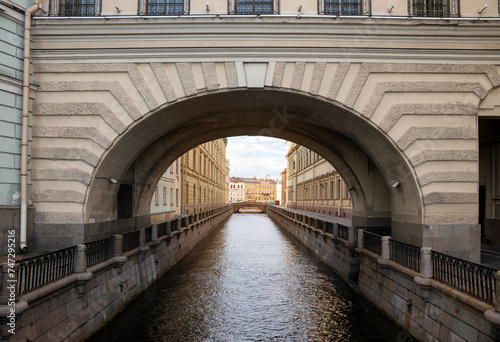 Canal 'Winter groove' in St. Petersburg
