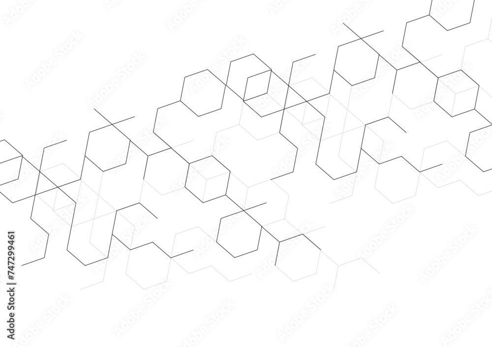 abstract background with connected hexagons,molecular structures,abstract black isometric vector blocks abstract background with connected hexagons,molecular structures,abstract black isometric vector blocks