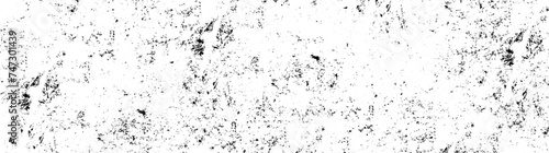  White abstract vector grunge surface splatter splashes wall cracks and scratches. Grunge black and white crack wall texture. earth tone, vintage overley distress splatter spray vector art. photo