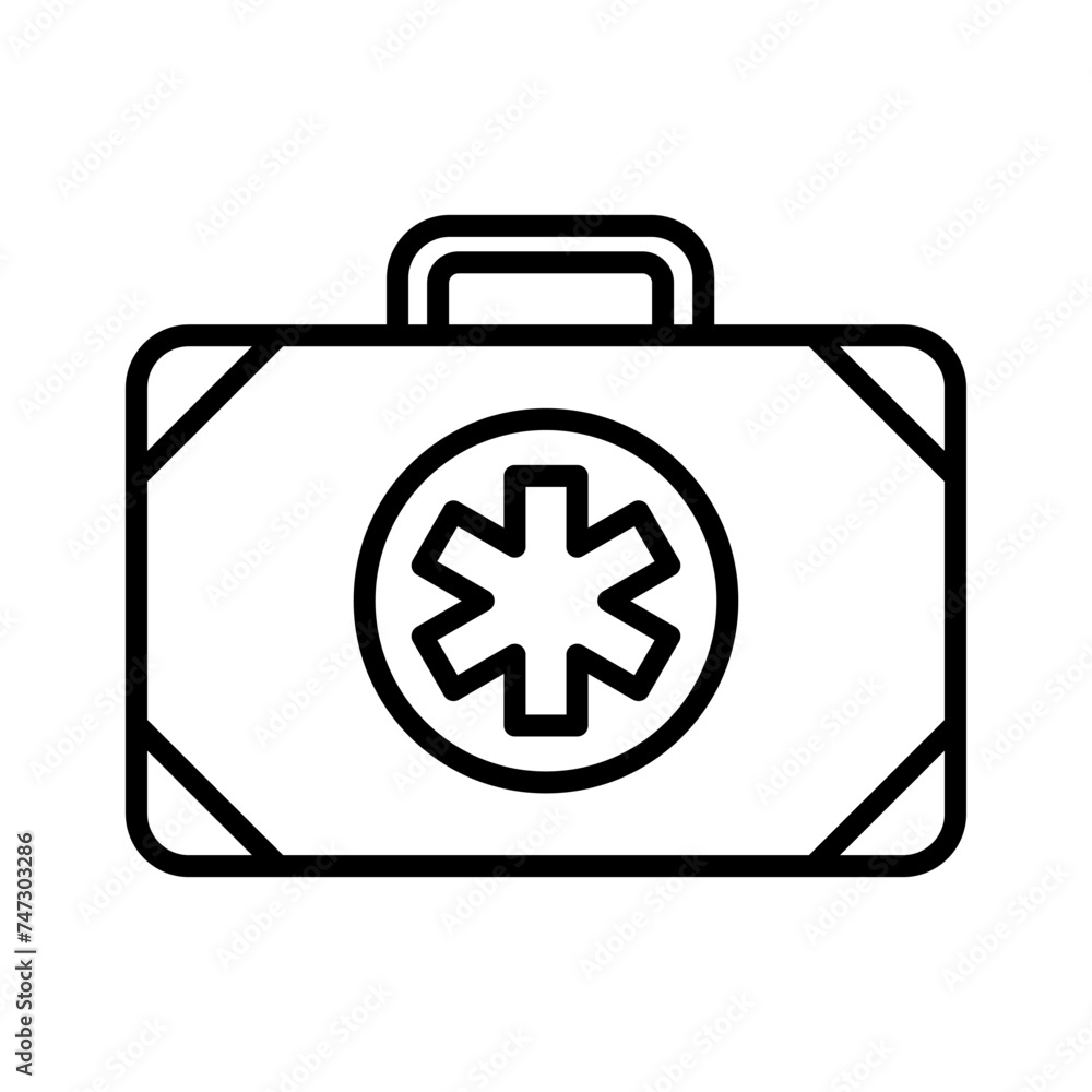 Obraz premium First Aid kit icon