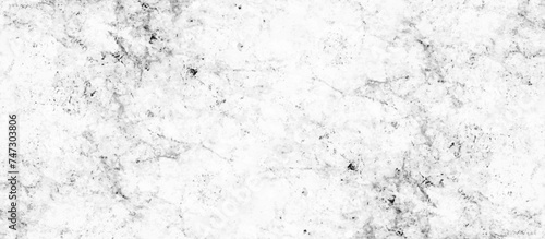 Abstract white paper texture and white watercolor painting background .Marble texture background Old grunge textures design .White and black messy wall stucco texture background. 