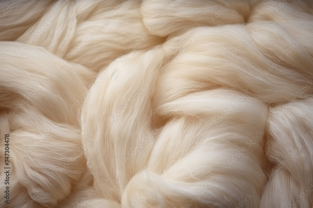 closeup clean white wool texture as background closeup clean white wool texture as background