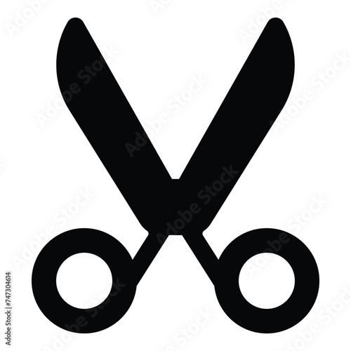 Scissors Icon - Cutting Tool Symbol
