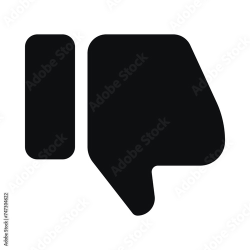 Thumbs Down Icon - Negative Disapproval Symbol