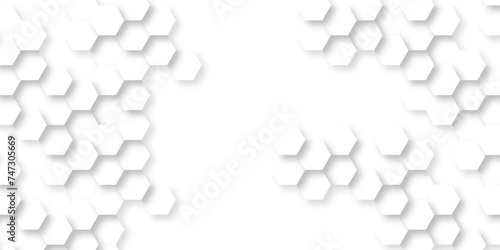 Hexagon concept design abstract technology background. Background with hexagons. Pattern with hexagons illustration of a honeycomb. Futuristic surface hexagon pattern with light rays.