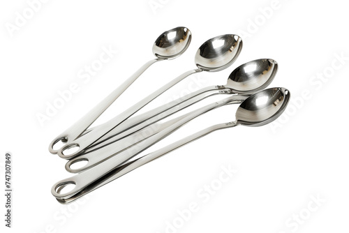 Measuring Cups and Spoons isolated on transparent background