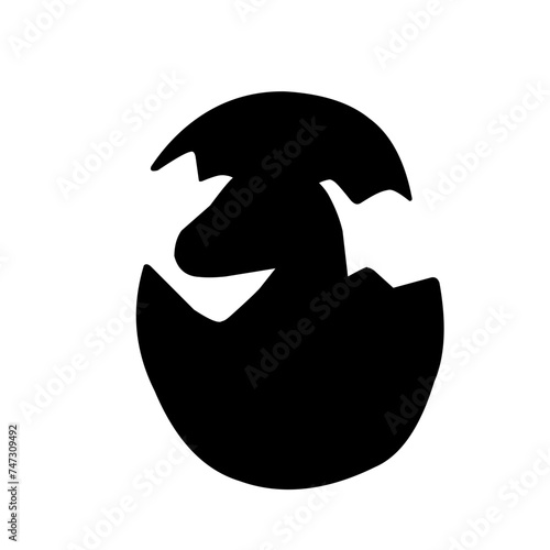 Dinosaur silhouettes