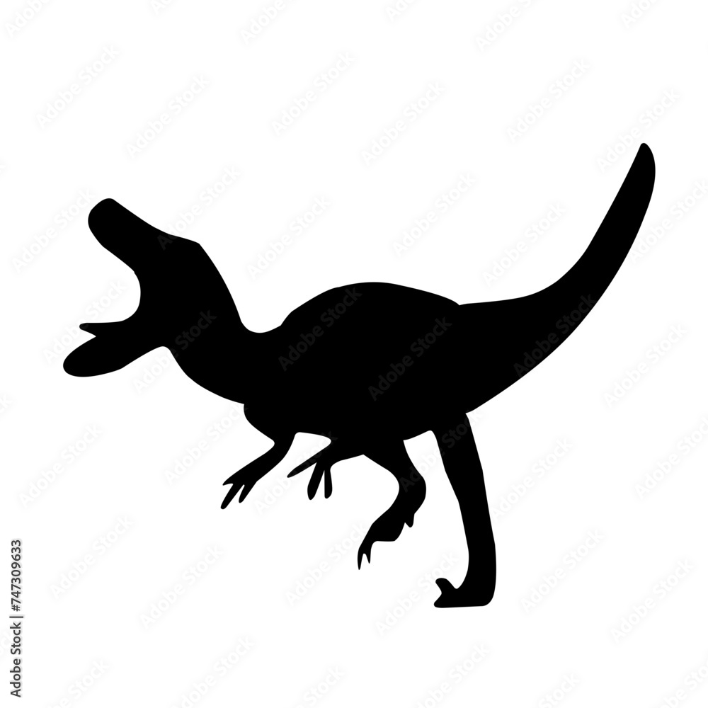 Fototapeta premium Dinosaur silhouettes