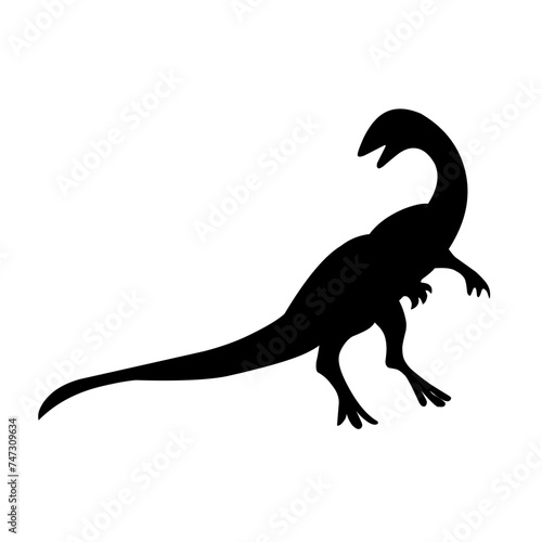 Dinosaur silhouettes