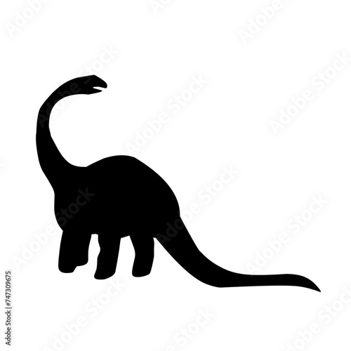 Dinosaur silhouettes