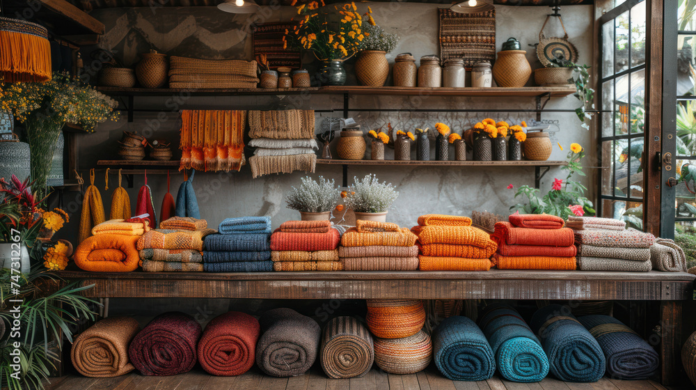 Fototapeta premium Cozy Home Decor Shop