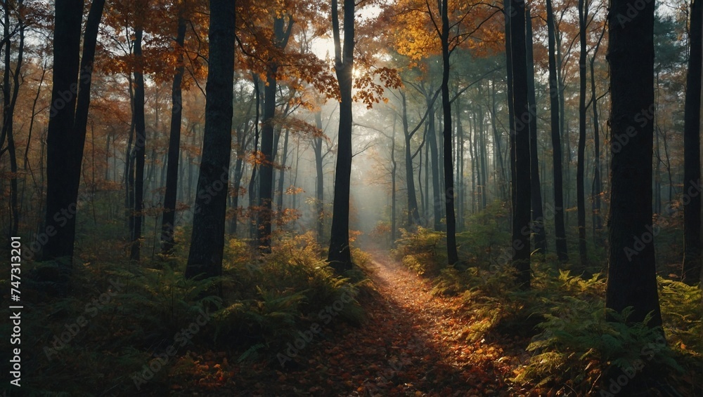 Fototapeta premium forest in autumn