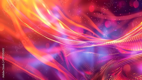Abstract neon background 