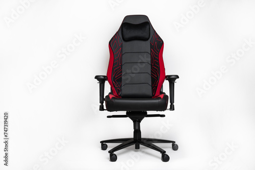 Gaming chair on white background