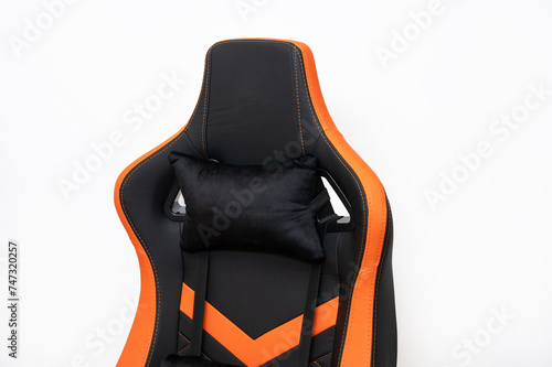 Gaming chair on white background